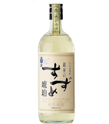 Amazon.co.jp: 銀座のすずめ 琥珀 25°1800ml : 食品・飲料・お酒